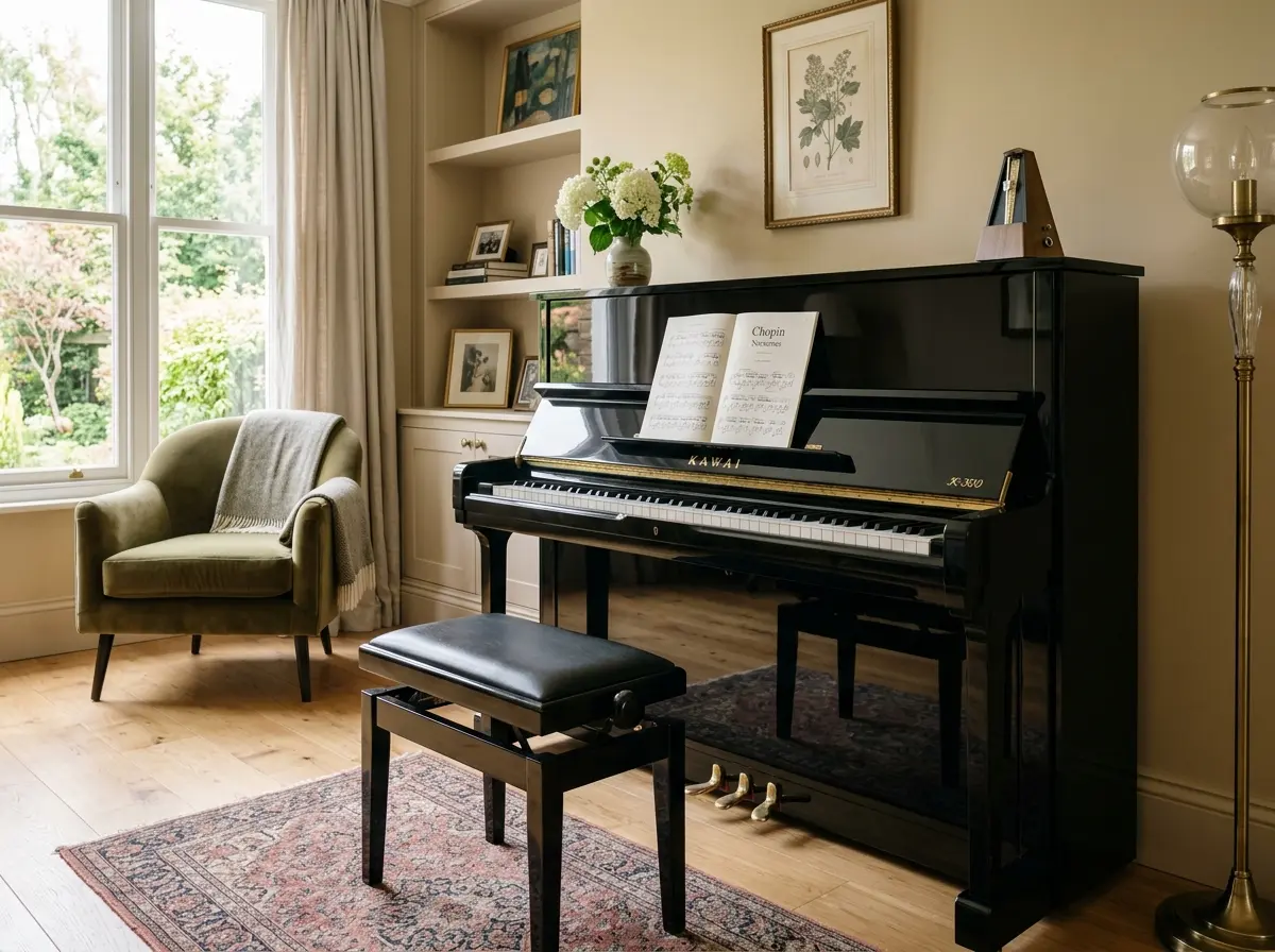 Kawai K-300 — piano vertical en venta en Maule Pianos